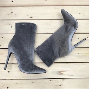 Just Fab Velvet boots Woman’s 7.5